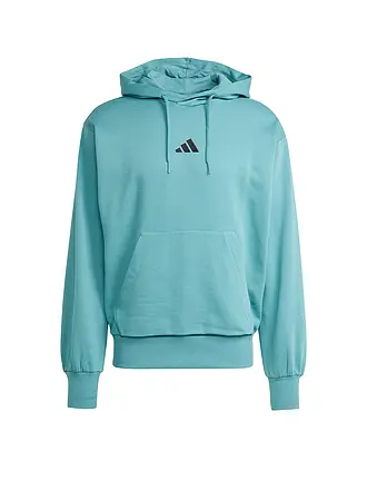 ADIDAS | Felpa con cappuccio da uomo Essentials Feelcozy | petrol